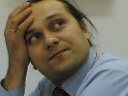 The photo shows Artur Niewiadomski, it was taken around 2006
